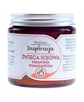Świeca sojowa Pikantna pomarańcza
