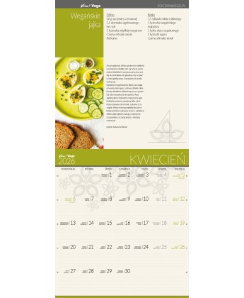 Kalendarz VEGE 2026