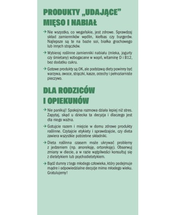 Pakiet 50 ulotek Białe Kłamstwa - Wege nastolatek