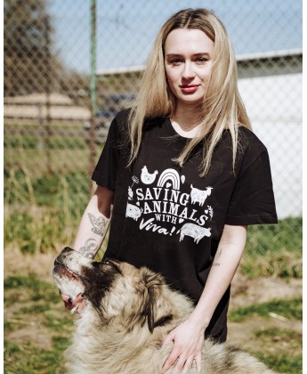 Koszulka Saving animals with Viva