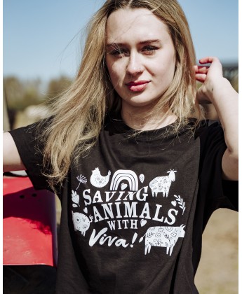 Koszulka Saving animals with Viva