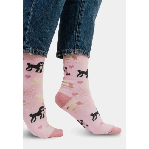 Skarpetki Pudle z bawełny organicznej