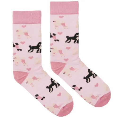 Skarpetki Pudle z bawełny organicznej