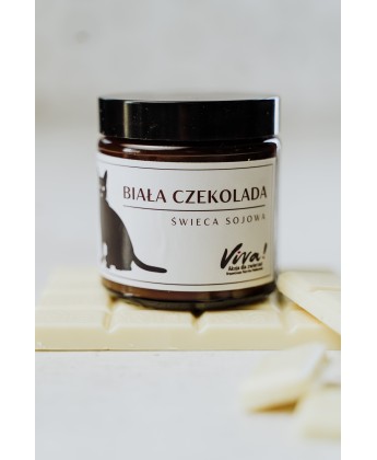 Świeca sojowa Biała Czekolada - PRZECENA